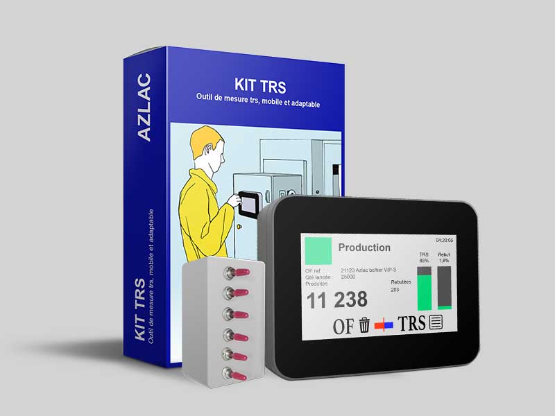 Kit TRS suivi de production industriel azlac opérationnel le premier jour